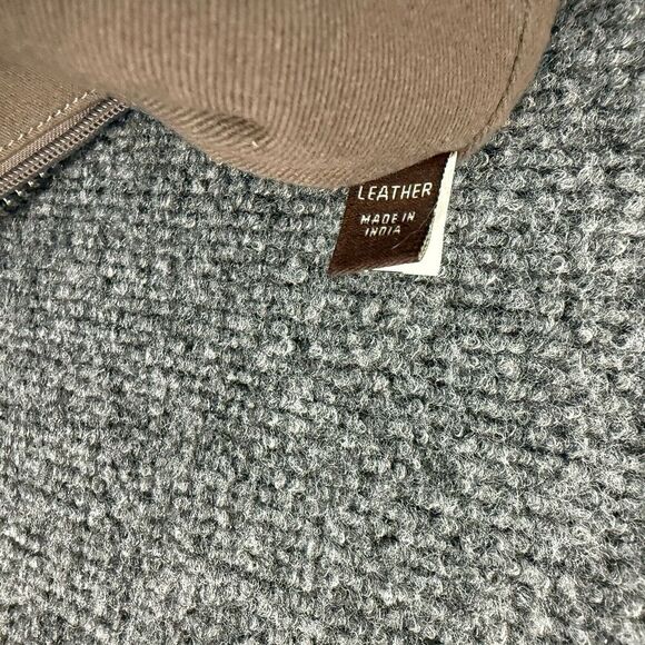 FRYE Soft Leather Bag Lena Gray Hobo Shoulder Handbag Tote Purse Boho Western - Picture 9 of 12